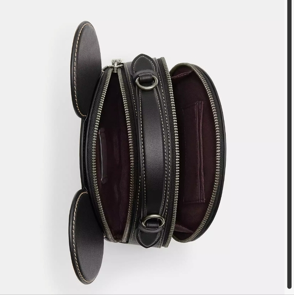 NWT Disney X Coach Mickey Mouse Ear Bag - Picture 3 of 5